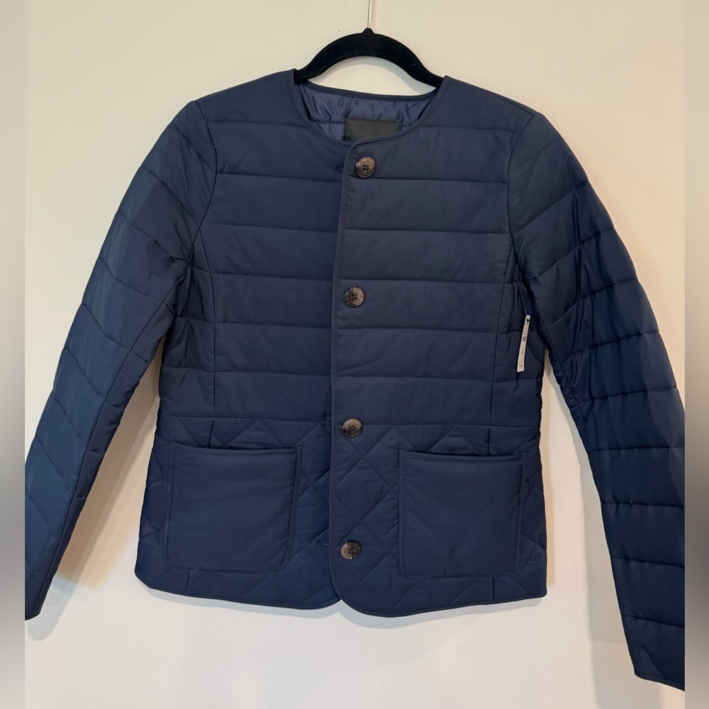 TALBOTS | Navy Puffer Jacket | XS | NWT